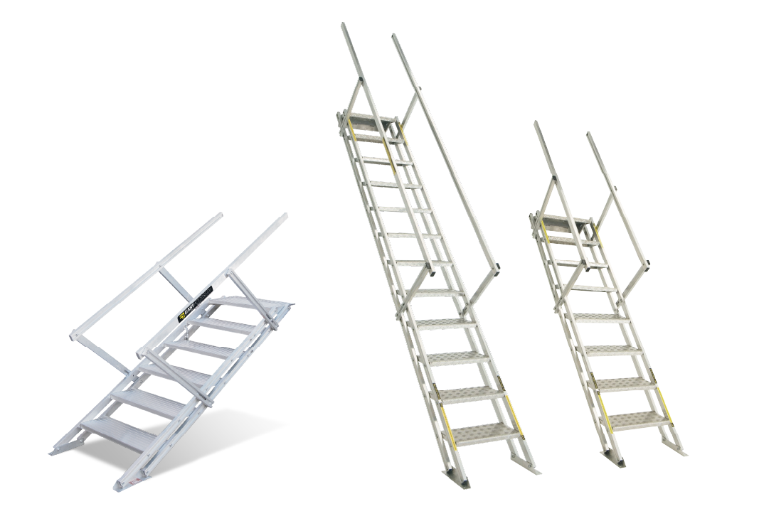 Stairs and Truck Access